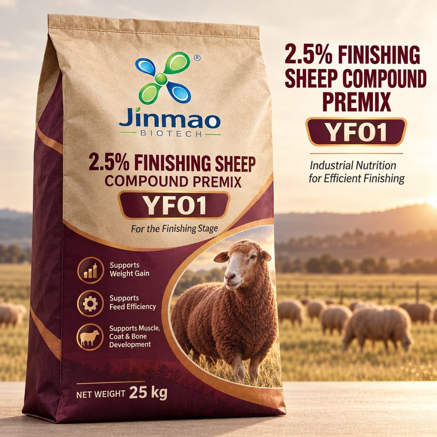 Премикс для откорма овец 2,5% YF01 — Кормовые добавки для овец и коз